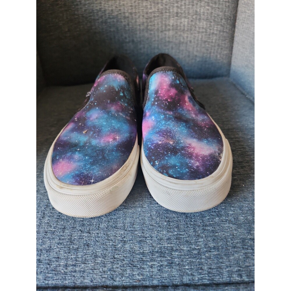 Vans Blue & Purple Cosmos Slip-on Shoes Women's 8.5 - Picture 3 of 7